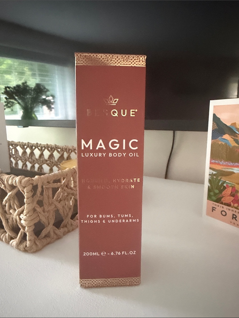 Magic Luxury Body Oil — Besque Rust Hydrating Body Oil
